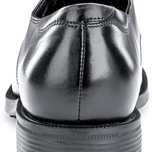 Stylish & Safe: Shoes for Crews Men Dress Oxfords - Slip-Resistant in Brown or Black