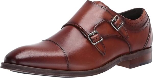 Stacy Adams Men's Desmond Cap Toe Monk Strap Loafer