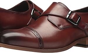 Stacy Adams Men's Desmond Cap Toe Monk Strap Loafer